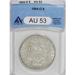 1894-O $1 AU53 ANACS