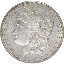 1894-S $1 AU50 NGC