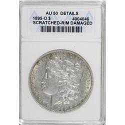 1895-O $1 AU50 ANACS