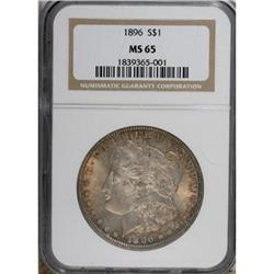 1896 $1 MS65 NGC