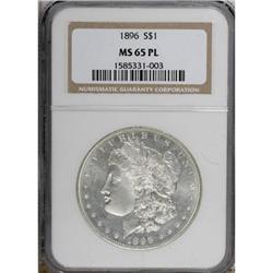 1896 $1 Prooflike MS65 NGC