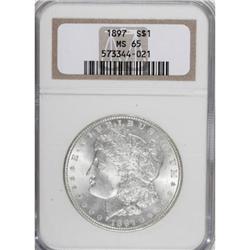 1897 $1 MS65 NGC