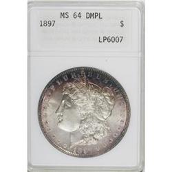 1897 $1 Deep Mirror Prooflike MS64 ANACS