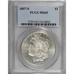 1897-S $1 MS65 PCGS