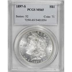 1897-S $1 MS65 PCGS
