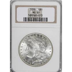 1898 $1 MS65 NGC