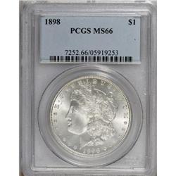 1898 $1 MS66 PCGS