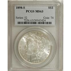 1898-S $1 MS63 PCGS
