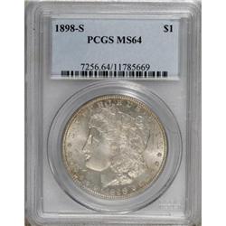 1898-S $1 MS64 PCGS