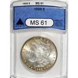 1899 $1 MS61 ANACS