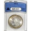 Image 1 : 1899 $1 MS61 ANACS