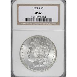 1899-S $1 MS63 NGC