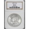 Image 1 : 1899-S $1 MS63 NGC