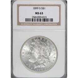 1899-S $1 MS63 NGC