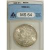 Image 1 : 1899-S $1 MS64 ANACS