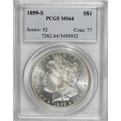 1899-S $1 MS64 PCGS