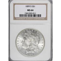 1899-S $1 MS64 NGC