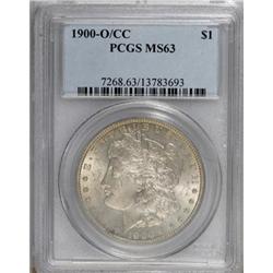 1900-O/CC $1 MS63 PCGS