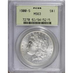 1900-S $1 MS63 PCGS