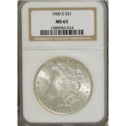 1900-S $1 MS63 NGC
