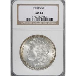 1900-S $1 MS64 NGC