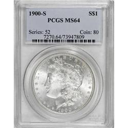 1900-S $1 MS64 PCGS