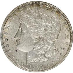 1901 $1 AU50 ANACS