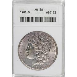 1901 $1 AU58 ANACS