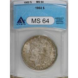 1902 $1 MS64 ANACS