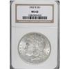 Image 1 : 1902-S $1 MS62 NGC