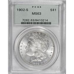 1902-S $1 MS63 PCGS