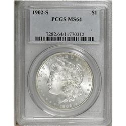 1902-S $1 MS64 PCGS