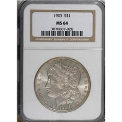 1903 $1 MS64 NGC