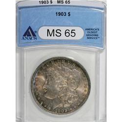 1903 $1 MS65 ANACS