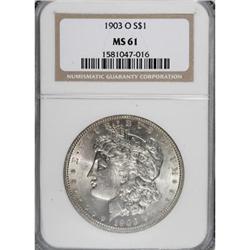 1903-O $1 MS61 NGC