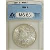Image 1 : 1904 $1 MS63 ANACS