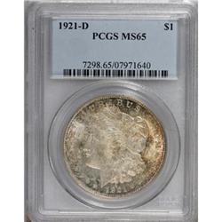 1921-D $1 MS65 PCGS