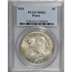 1921 $1 MS63 PCGS