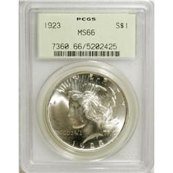 1923 $1 MS66 PCGS