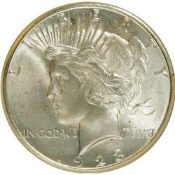 1923-S $1 MS64 NGC