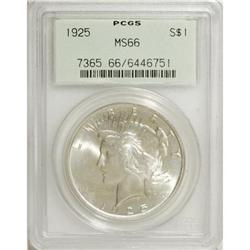 1925 $1 MS66 PCGS