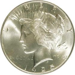 1925 $1 MS66 PCGS