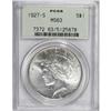 Image 1 : 1927-S $1 MS63 PCGS