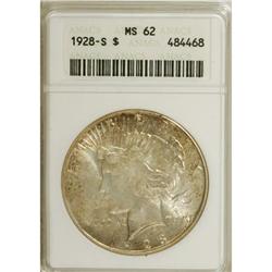 1928-S $1 MS62 ANACS
