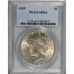 1935 $1 MS64 PCGS