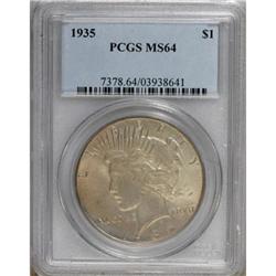 1935 $1 MS64 PCGS