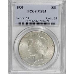 1935 $1 MS65 PCGS