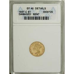 1857-C G$1 XF45 ANACS