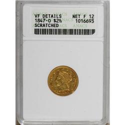 1847-O $2 1/2 F12 ANACS