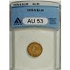 Image 1 : 1878-S $2 1/2 AU53 ANACS